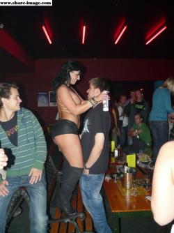 Party girls in club - striptease 13/16
