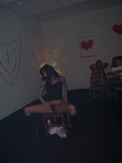 Party girls - valentine striptease and bodypainting 7/73