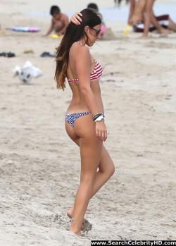 Claudia romani - bikini candids in miami - celebrity 2/16