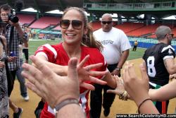 Jennifer lopez – charity football game in puerto rico 3/13