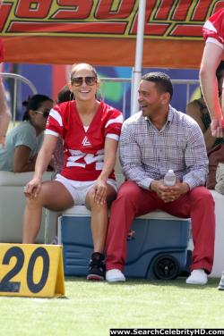 Jennifer lopez – charity football game in puerto rico 6/13