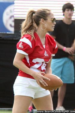 Jennifer lopez – charity football game in puerto rico 8/13
