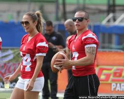 Jennifer lopez – charity football game in puerto rico 11/13