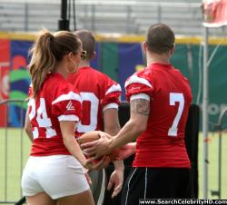 Jennifer lopez – charity football game in puerto rico 10/13