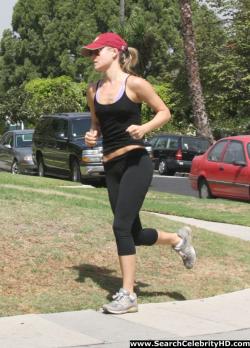 Ali larter - jogging candids in west hollywood - celebrity 11/14