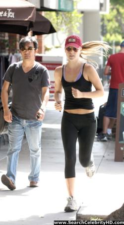 Ali larter - jogging candids in west hollywood - celebrity 9/14