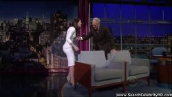 Jessica biel on the late show with david letterman - celebrity 4/11