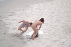 Amateur girls on beach 19 7/55