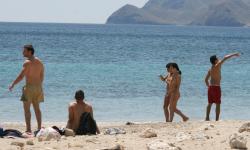 Amateur girls on beach 19 21/55