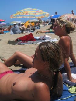 Amateur girls on beach 23 23/72
