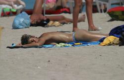 Amateur girls on beach 21 8/72