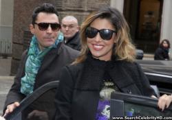 Belen rodriguez – upskirt candids in milan - celebrity 3/13