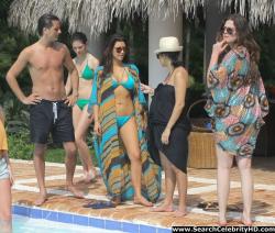 Kim kardashian and kendall jenner – bikini candids in dominican republic - celebrity 2/24