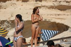 Amateur girls on beach 06 18/40