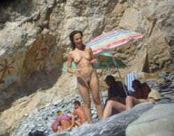 Amateur girls on beach 14 43/55