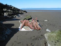 Amateur girls on beach 14 55/55