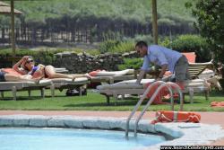 Bar refaeli - bikini nipslip candids in porto cervo - celebrity 3/21