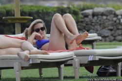 Bar refaeli - bikini nipslip candids in porto cervo - celebrity 8/21