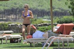 Bar refaeli - bikini nipslip candids in porto cervo - celebrity 12/21