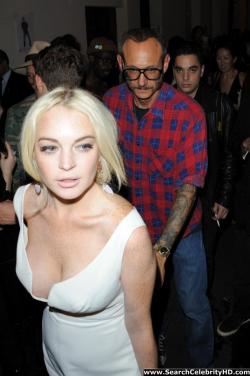 Lindsay lohan - terry richardson party in paris - celebrity 14/23