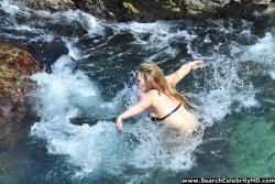 Hilary duff - bikini candids in capri - celebrity 2/24