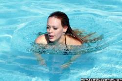 Hilary duff - bikini candids in capri - celebrity 8/24