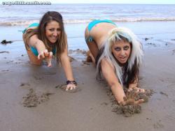 Beach - tania and angelina 8/101