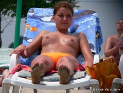 Topless girls on the beach -  004 15/49