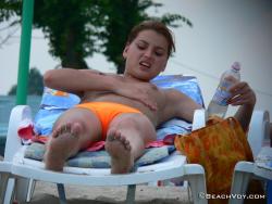 Topless girls on the beach -  004 26/49