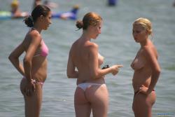 Topless girls on the beach - 271 11/39
