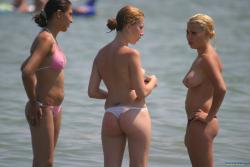 Topless girls on the beach - 271 10/39