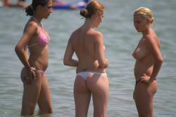 Topless girls on the beach - 271 13/39