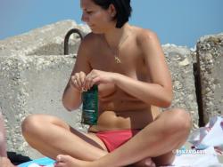 Topless girls on the beach - 224 - big tits 33/49
