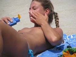 Topless girls on the beach - 224 - small tits 21/56