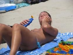 Topless girls on the beach - 224 - small tits 23/56