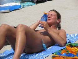 Topless girls on the beach - 224 - small tits 28/56