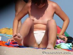 Topless girls on the beach -  006 8/49