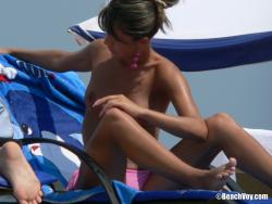 Topless girls on the beach - 219 44/49