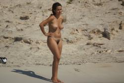 Nude girls on the beach - 383 - hairy 31/49