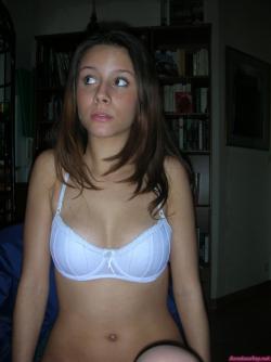 Hot black panties busty brunette teen 30/39