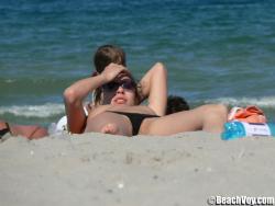 Topless girls on the beach - 076 8/20