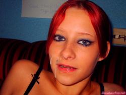 Punk redhead girl shows her plump tits 39/39