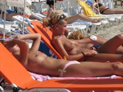 Topless girls on the beach - 146 11/42