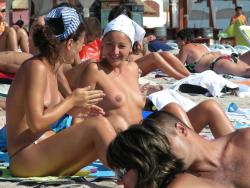 Topless girls on the beach - 272 41/49