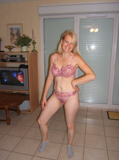 Blonde Wife with Hairy Pussy