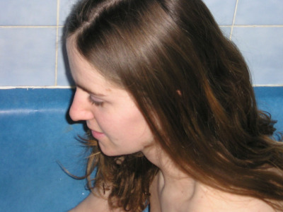 Amateur girlfriend with hairy pussy